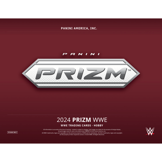 2024 Panini Prizm WWE Hobby 12 Box Case