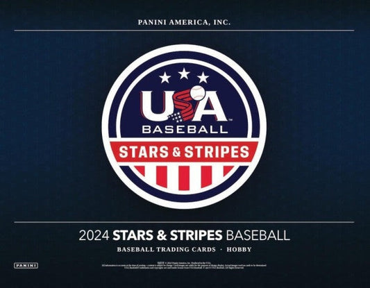 2024 Panini USA Stars & Stripes Baseball Hobby 20-Box Case