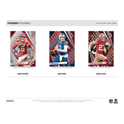 2023 Panini Phoenix Football Hobby 16 Box Case