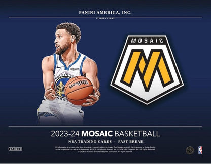2023-24 Panini Mosaic Basketball Fast Break 20 Hobby Box Case