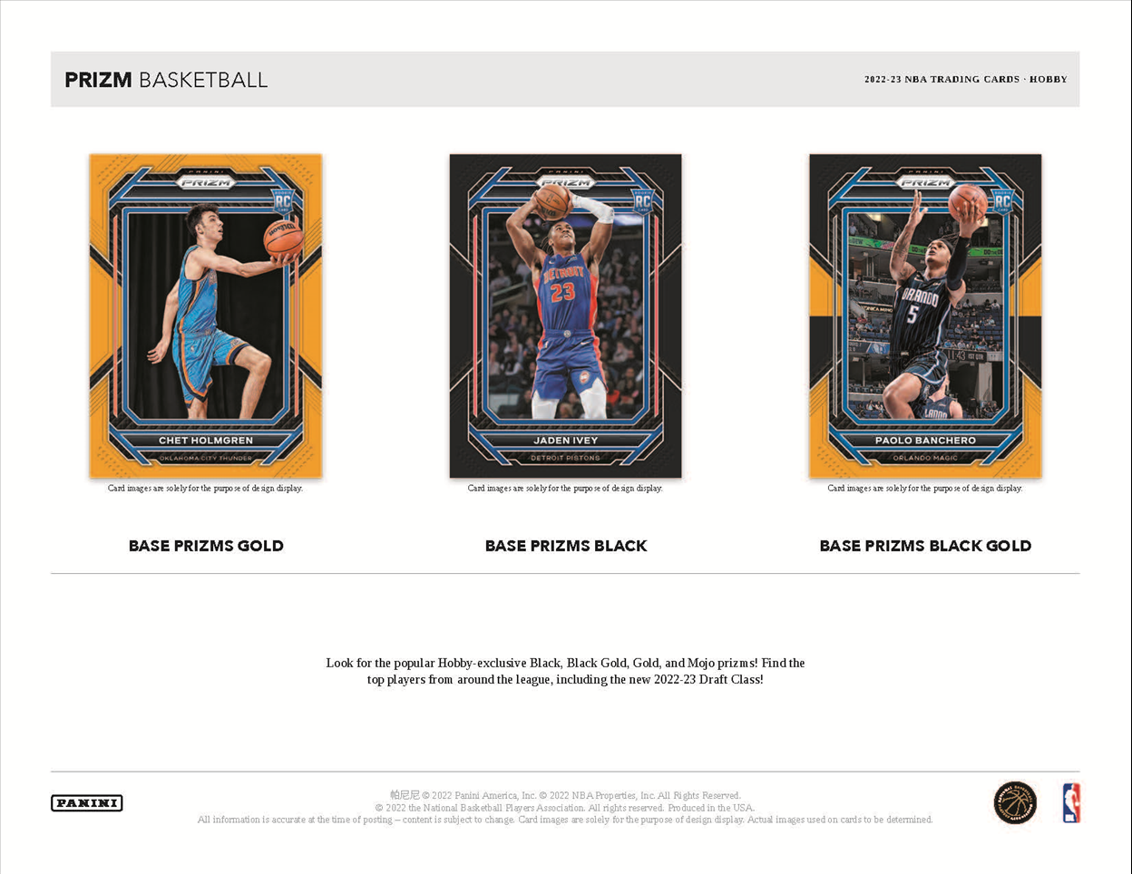2022-23 Panini Prizm Basketball Hobby Box