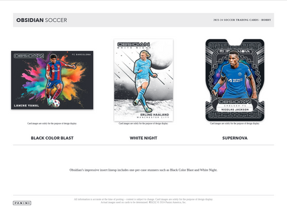 2023-24 Panini Obsidian Soccer Hobby Box